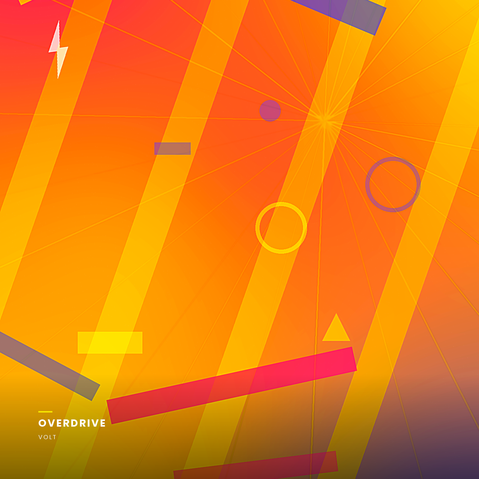 Bright & energetic cover art example
